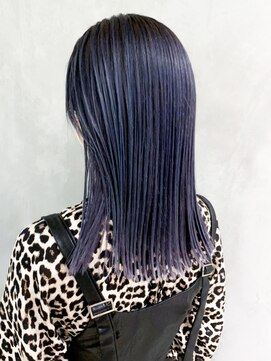 アイティー バイ アルバム 中野店(IT by ALBUM) ブルーグレージュ_オリーブカラーハイライトカラー_ba306161