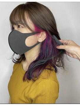 ロッカ ヘアーイノベーション(rocca hair innovation) ユニコーンで夏を楽しもう！【インナー】【ユニコーン】