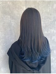 髪質改善/暗髪/カラー/透明感/うる艶/ロング/トリートメント