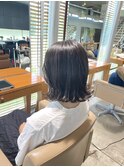 ぱっつんボブ