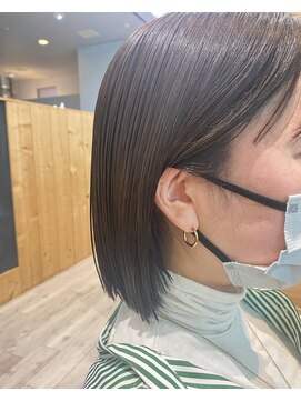 アトリエ タキ(atelier.taki) 大人の切りっぱなしボブ/ミニボブ/垂水