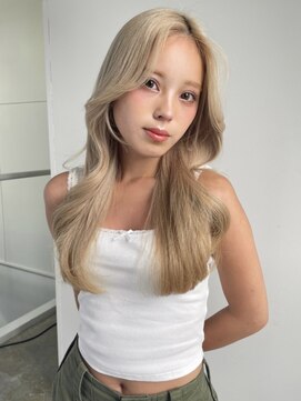 レビジュヘアー(LEVIJU HAIR) 【韓国風】ワンカールでキマるlong layer!