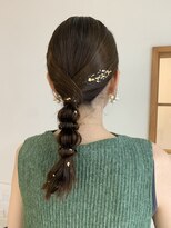 リリィ ヘアデザイン(LiLy hair design) Lilyhairdesign・タイト編みおろし