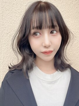 シンク オモテサンドウ(sync omotesando) レイヤーカット/韓国ヘア/小顔カット/デザインカラー