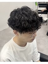 リベル(LIBER)&nbsp;八王子/八王子駅/波巻きスパイラルパーマ/men's/カット/眉毛