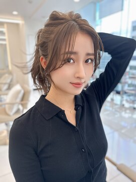 マウル 栄(MAEUL) レイヤーカット韓国ヘア