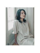 リワーズ 成城学園前(ReWARDs)&nbsp;シルキーベージュ/斜めバング/ブラントカット[成城学園前駅]