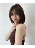 大人かわいいレイヤーボブ