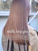 チル(chill)&nbsp;セミディ/シアーカラー/ミルクティーピンク