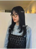 ブリーチなしダブルカラー◎寒色カラー◎フェイスレイヤー