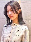 レイヤーカット/ウェットヘア/韓国風/髪質改善/白髪ぼかし