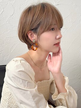 アンド ストーリーズ(&STORIES) ショートボブ髪型30代40代50代前髪あり前髪なし面長丸顔【荒牧】