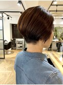 ショートパーマショートカット前髪あり前髪なし20代30代40代