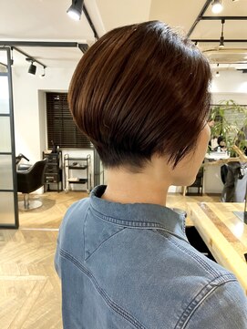 ファイブシーン アオヤマ(5SCENE AOYAMA) ショートパーマショートカット前髪あり前髪なし20代30代40代