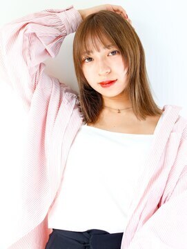 ガリカ 博多(Gallica) 愛されナチュラルボブ/結べるボブ/薄めバング