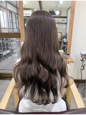 オトナ女子 10代 20代 30代 アッシュベージュ 艶髪 髪質改善