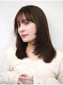 ミディアムレイヤー水素カラー