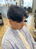 【佐藤限定 新規　セットが楽しくなるパーマ 】指名NO,1パーマ+メンズカット