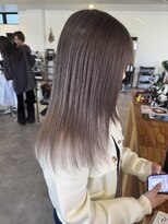 ナンバー(number+)&nbsp;30代40代ダブルカラーミルクティアッシュデザインカラー