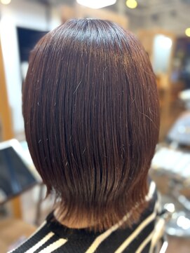 エスポワール(Espoir) 外ハネピンクブラウン