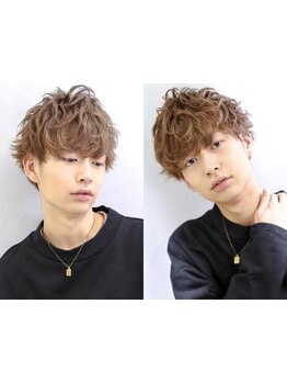 [メンズ/堺東]【カット+パーマ￥7200】パーマで楽してオシャレ♪ナチュラル～ツイストまでカッコよく演出◎