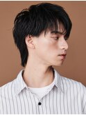 メンズ/men's/メンズカット/センターパート/曲がる縮毛矯正