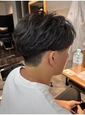 フェザーショート/フェザーパーマ/刈り上げショート/千葉駅/保立