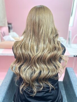 シーズン 大阪(SEASON) 【エクステ】外国人風ブロンドヘア/エクステ大阪・梅田駅