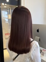 アコロン(acoron)&nbsp;柔らかピンクベージュ　新宿/新宿三丁目/髪質改善