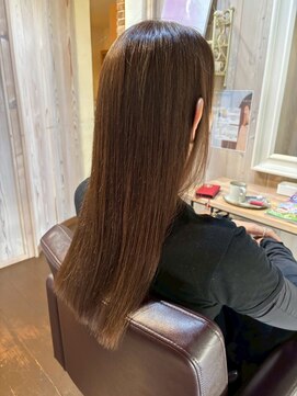 コルテ 倉敷新田店(CoRte.) 自分史上最高ツヤ髪/縮毛矯正/美髪/ストレートロング/髪質改善