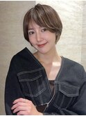 ショート大人ニュアンスショートエアリーショート