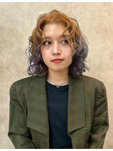 デザインカラー・ブリーチのお客様多く担当さ施てもらってます♪