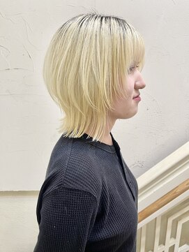 モリオ フロム ロンドン 成増店 【morio成増 セリザワ】ウルフ ハイトーン ブリーチ