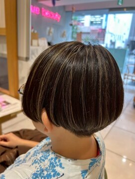 アース モード 新小岩店(EARTH/M) ショート×ハイライト