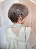 髪質改善/大人ガーリー/似合わせカット/ショートボブ前髪/仙台