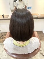 エイクス 津田沼(AQs) 着物ヘア/大人ガーリー/ダークアッシュ/似合わせカット/津田沼