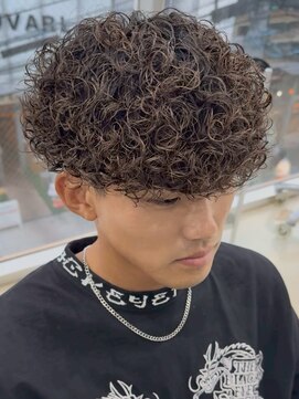 フィフス 札幌大通(fifth) 札幌プードルパーマツイストスパイラルパーマメンズマッシュ◆