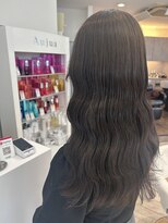 アヴァンス 広島本通店(AVANCE.) 着物ヘア/大人ガーリー/ダークアッシュ/似合わせカット/広島
