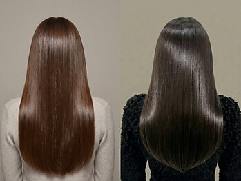 レム 仙台店(L.E.M)の写真/取扱い希少なトリートメント《バイカルテ》をご用意◎上品で艶のある仕上がりで素髪のような扱いやすさに。