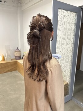 バド(bado) ベージュカラー/透明感カラー／カチモリヘア／髪質改善/本町