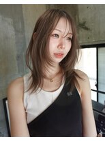 サイン 渋谷(SIGN)&nbsp;韓国ヘアハッシュカットレイヤーカットブリーチ無し韓国ボブ渋谷
