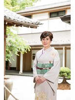 オエ 京都堀川今出川&nbsp;【訪問着】薄藤色の華紋の柄行きでエレガントに