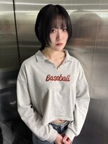 ヌーク 立川(Nuuk)&nbsp;ミルクティーブロンド/ケアブリーチ/レイヤーカット/立川/立川駅