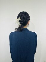 京都ヘアセット着付け専門サロン 夢館 五条店(yumeyakata) ロングウルフのサイドおろし