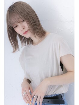 ヘアーアンドメイク グリーン(hair&make green)の写真/【東十条/髪質改善】プレミアムカラーでしかっり染める～白髪ぼかしまで幅広く対応☆しかもダメージレス◎