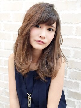 ヘアリゾート バレンタイン(hair+resort valentine) 『valentine』大人可愛いラフミディアム