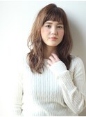 【K-two青山】大人のショ-トバング×ほつれカールセミディ
