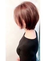 ミッシェル アフロート(michelle afloat)&nbsp;大人キレイ可愛いショートをラウンドCカーブカットでつくる☆