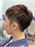 春夏メンズパーマショートスタイル