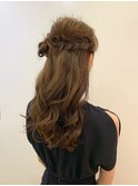 キメ過ぎない大人ロングで作るお洒落ハーフアップアレンジ☆